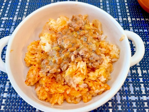 フライパンだけの簡単調理!ギョーザキムチチャーハン